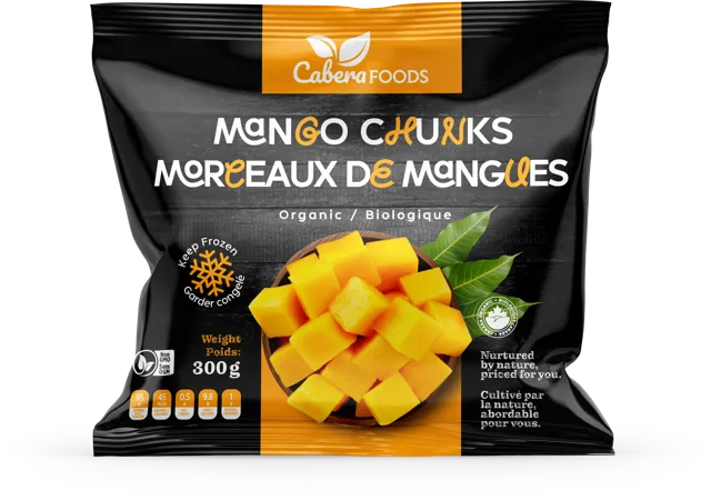 Mango chunks, Cabera Foods 300 g