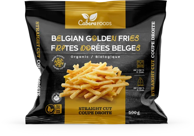 Frites coupe droite, Cabera Foods 500 g
